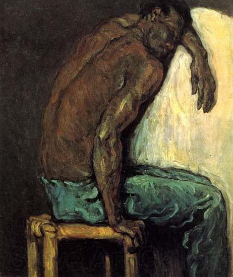 Paul Cezanne Der Afrikaner Scipio France oil painting art